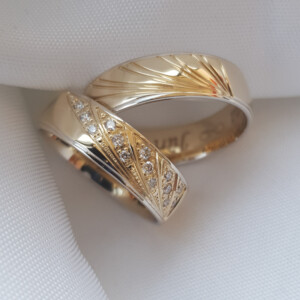 Abielusõrmused teemantidega