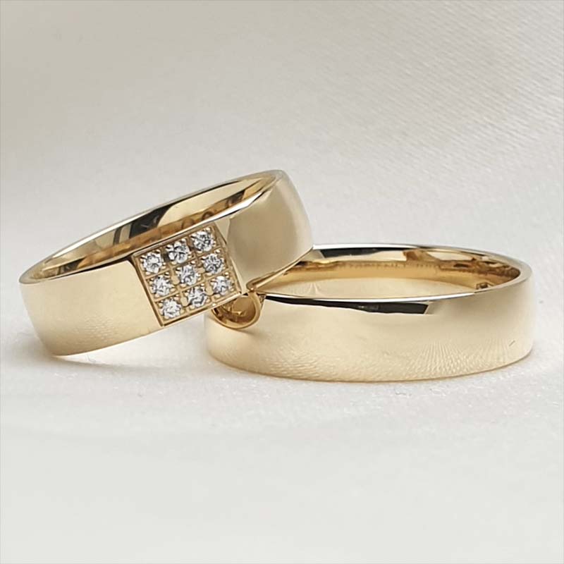 Abielusõrmused O-129