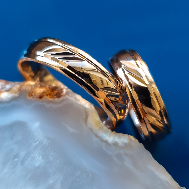 abielusõrmused mudel A-129