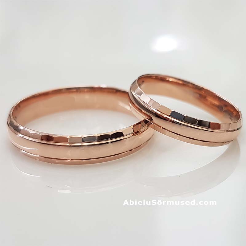 Abielusõrmused mudel O-8