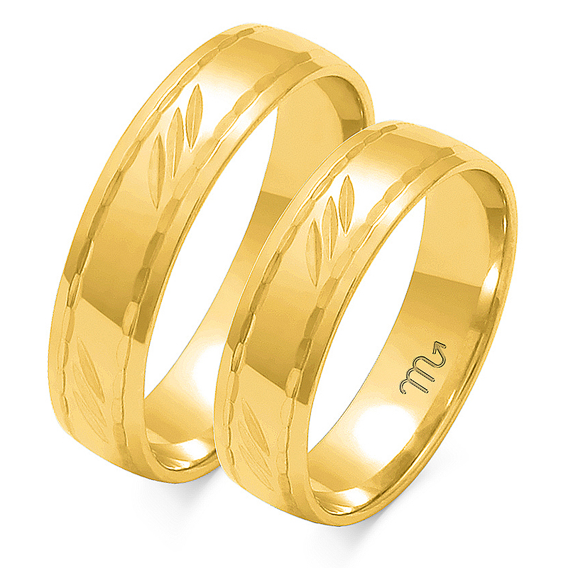 abielusõrmused O-109