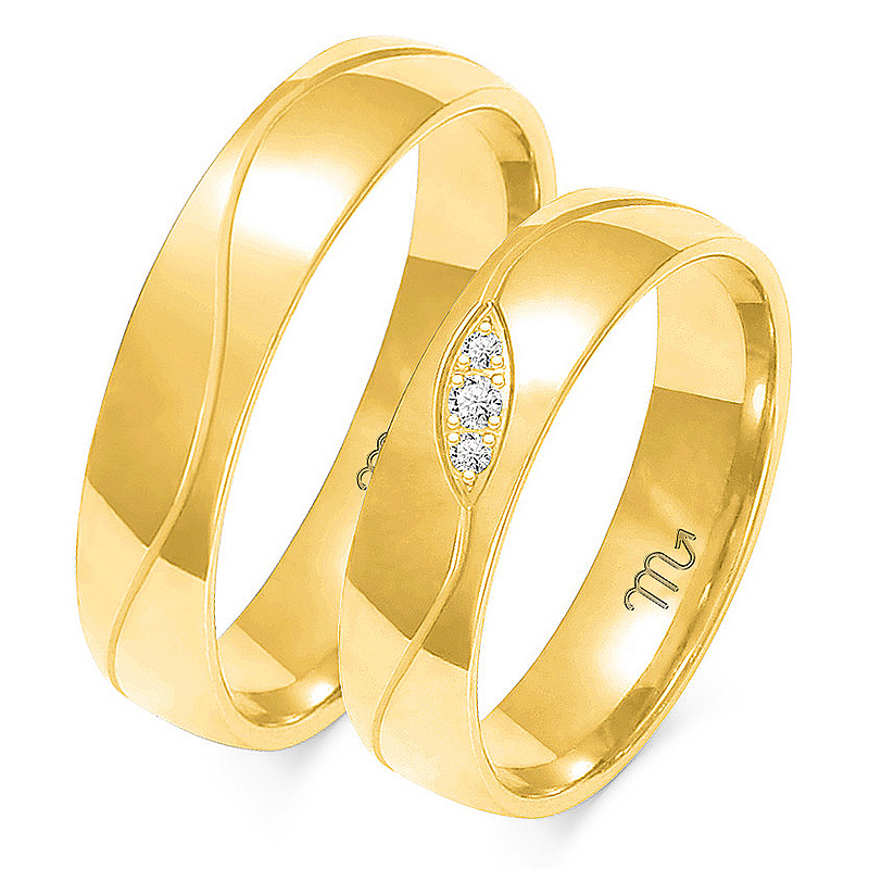 Abielusõrmused O-114