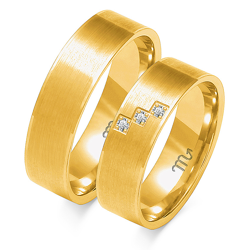 Abielusõrmused O-119