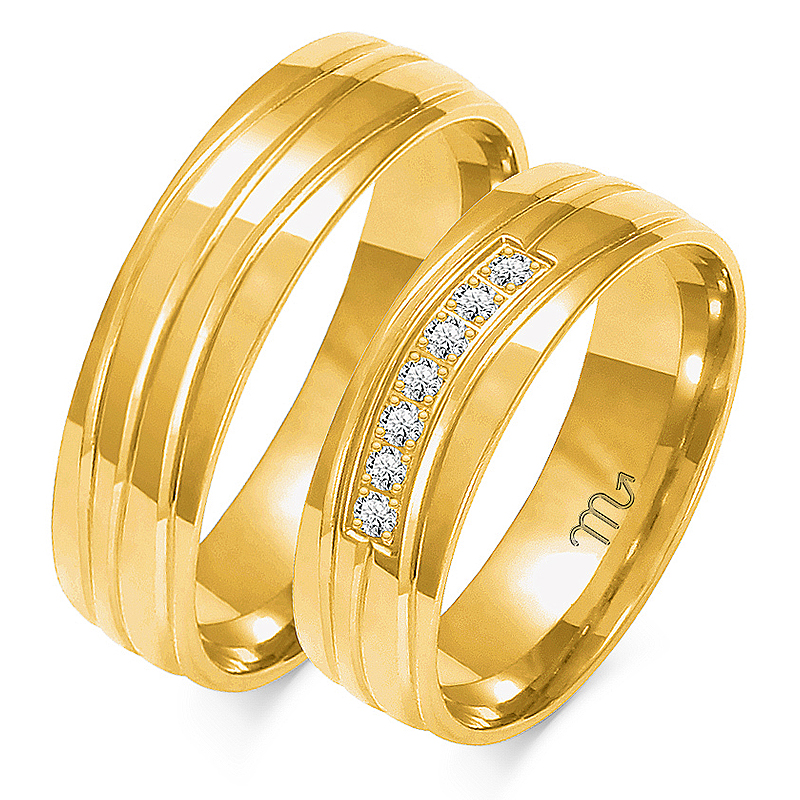 Abielusõrmused O-123