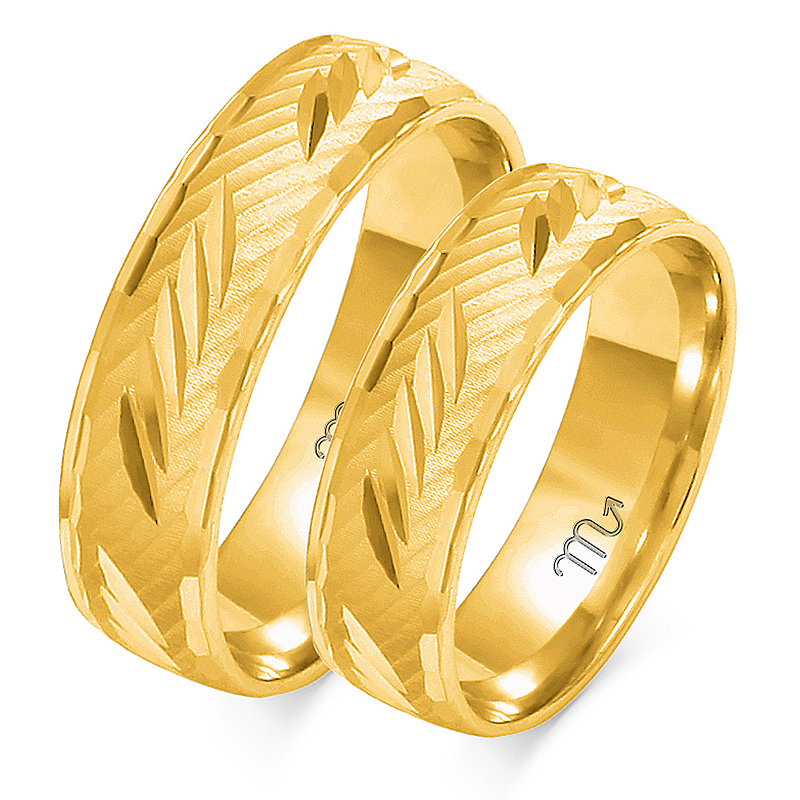 Abielusõrmused O-124