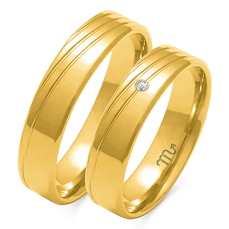 Abielusõrmused O-133