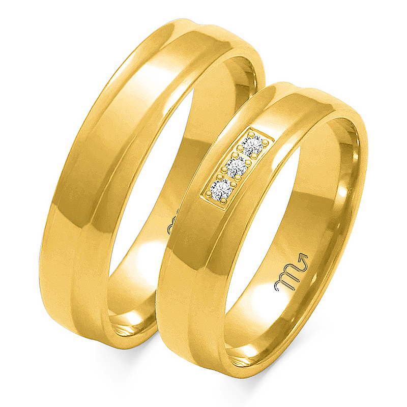 Abielusõrmused O-134