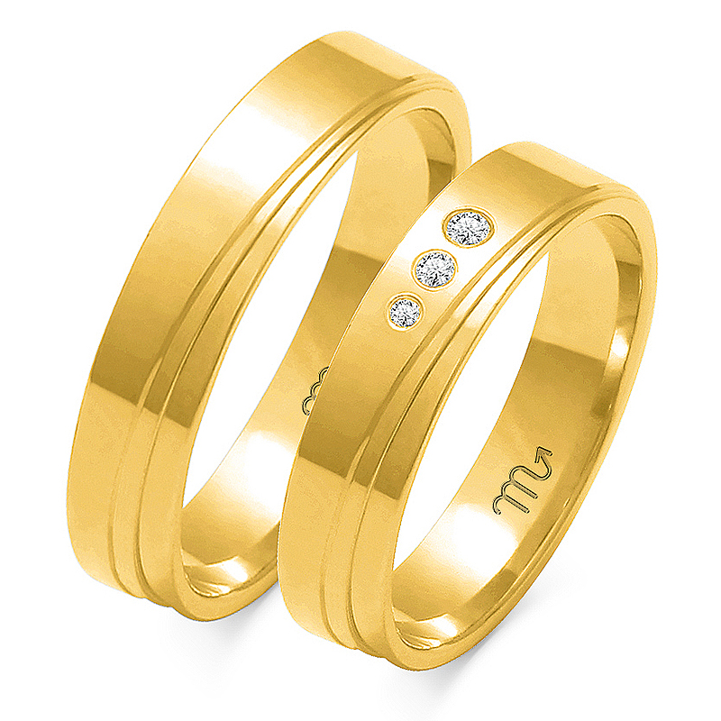 Abielusõrmused O-135