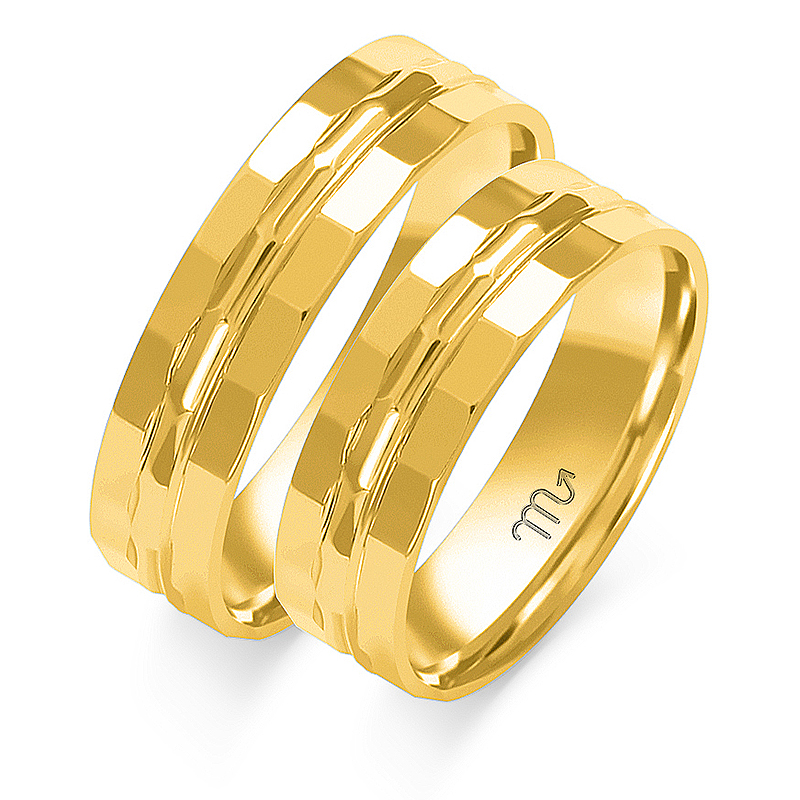 abielusõrmused mudel O-14