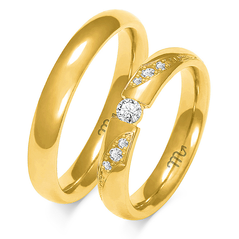 Abielusõrmused O-143