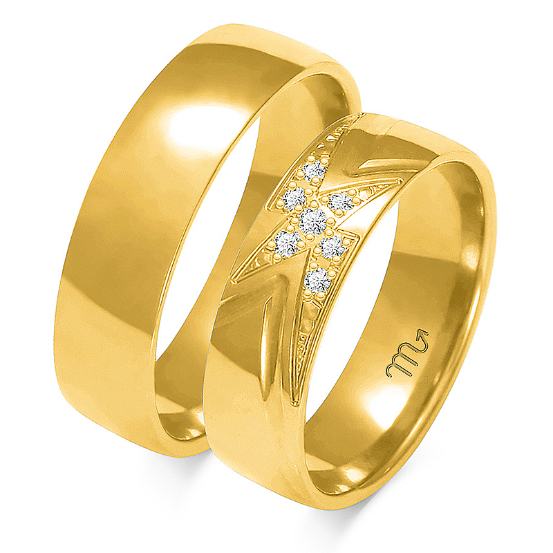 Abielusõrmused O-145