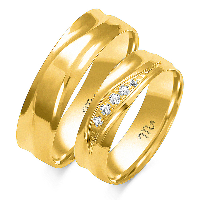 Abielusõrmused O-62