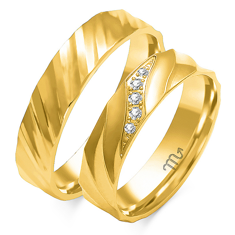 Abielusõrmused O-166