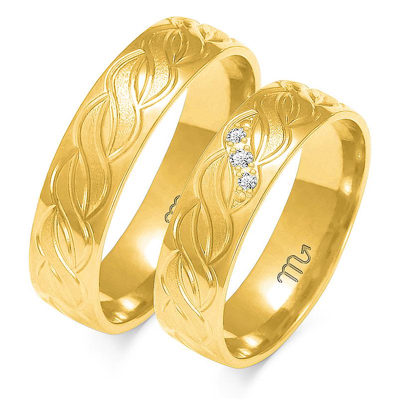 Abielusõrmused O-181