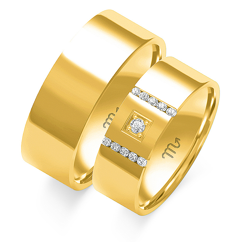 Abielusõrmused O-19