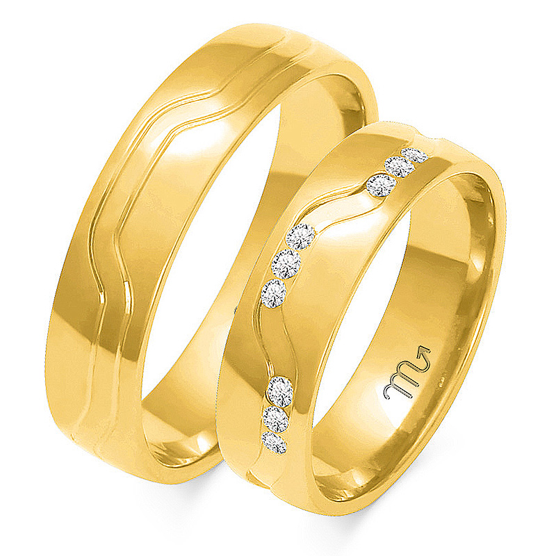 Abielusõrmused O-190