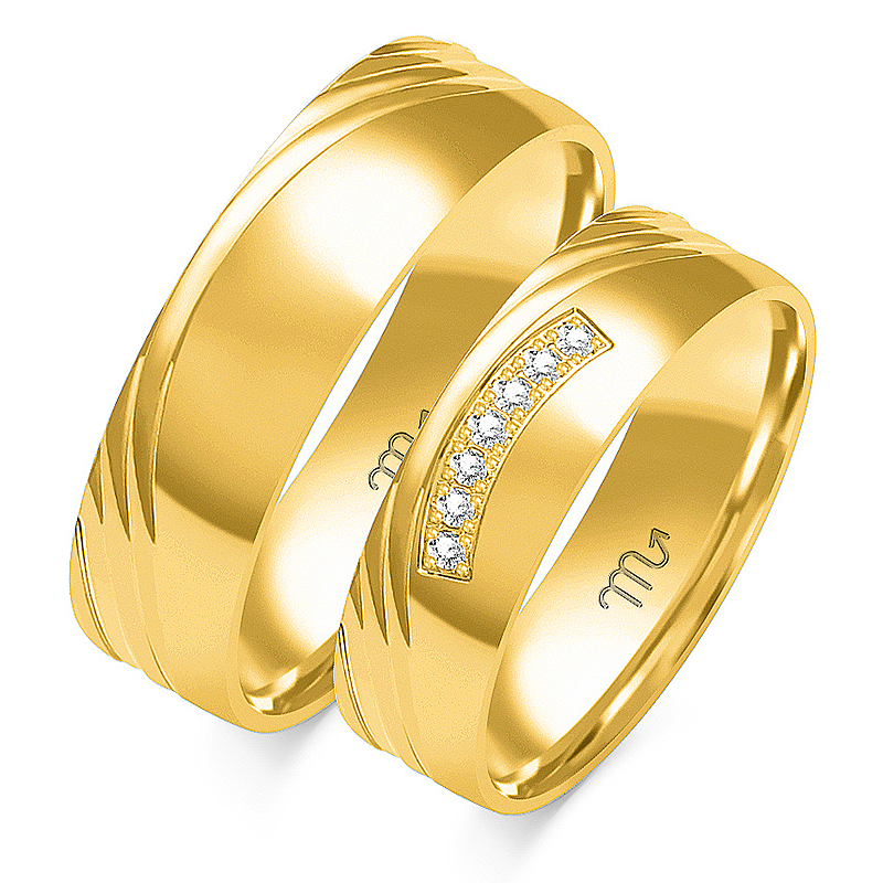 Abielusõrmused O-202