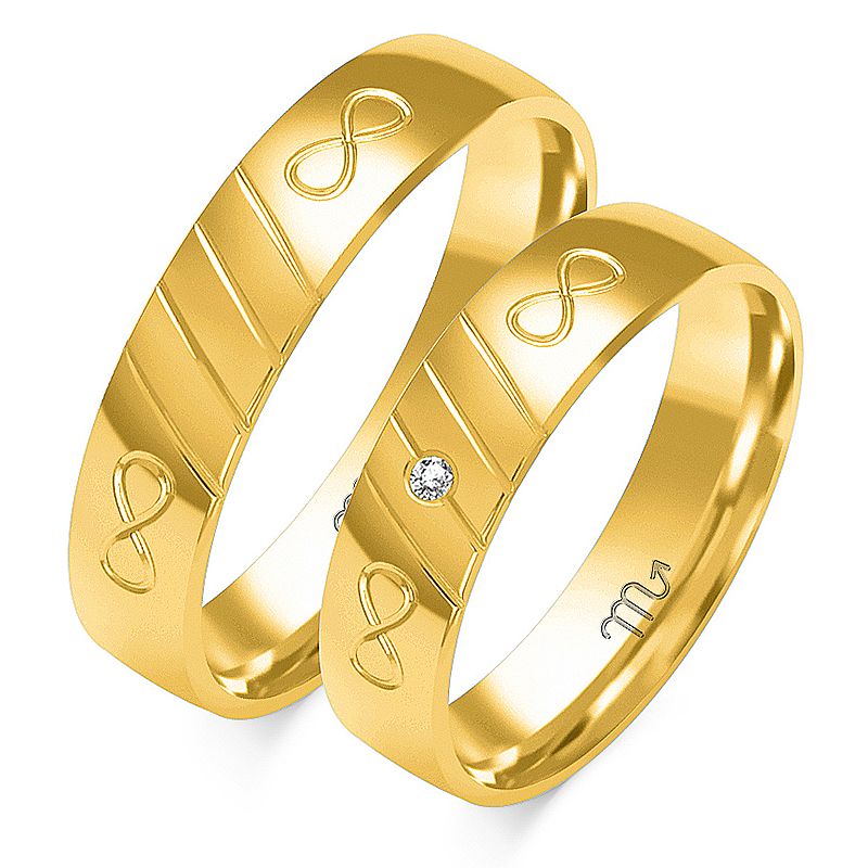 Abielusõrmused O-203