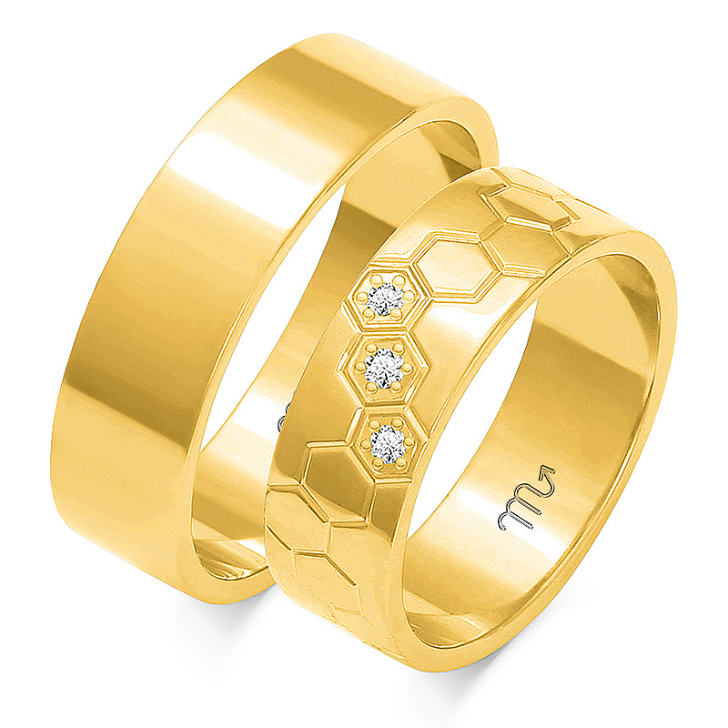 Abielusõrmused O-206