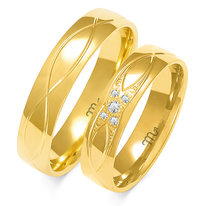 Abielusõrmused O-210