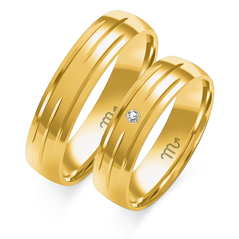 Abielusõrmused O-22