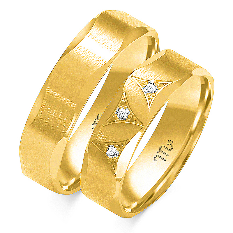 Abielusõrmused O-229