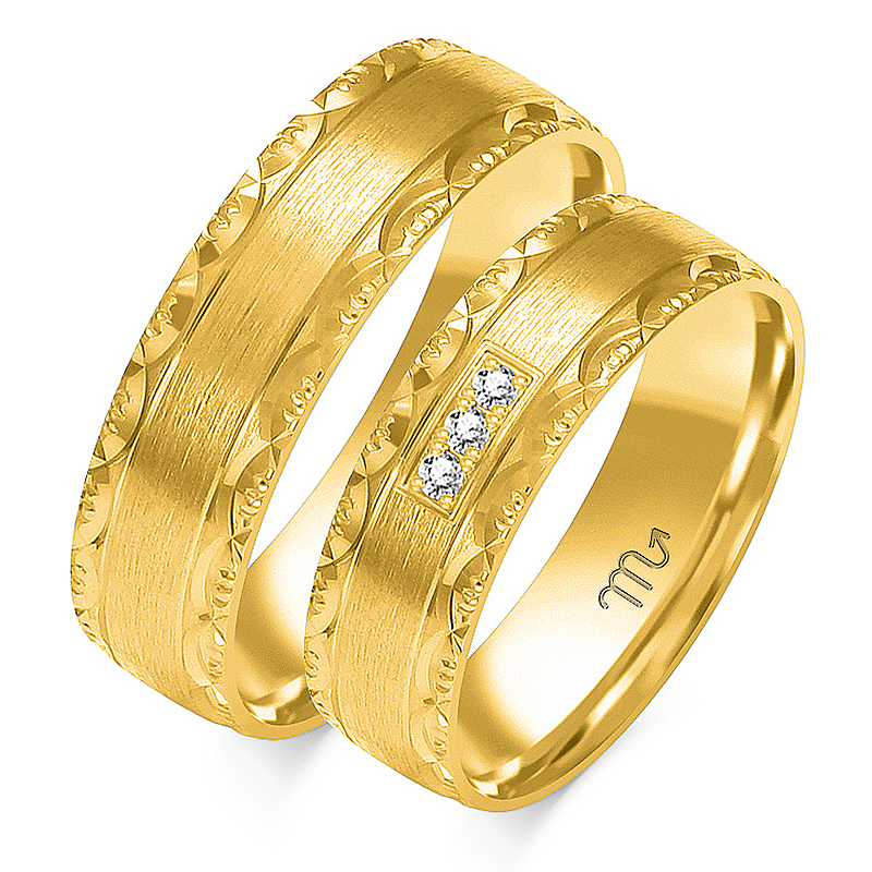 Abielusõrmused O-234