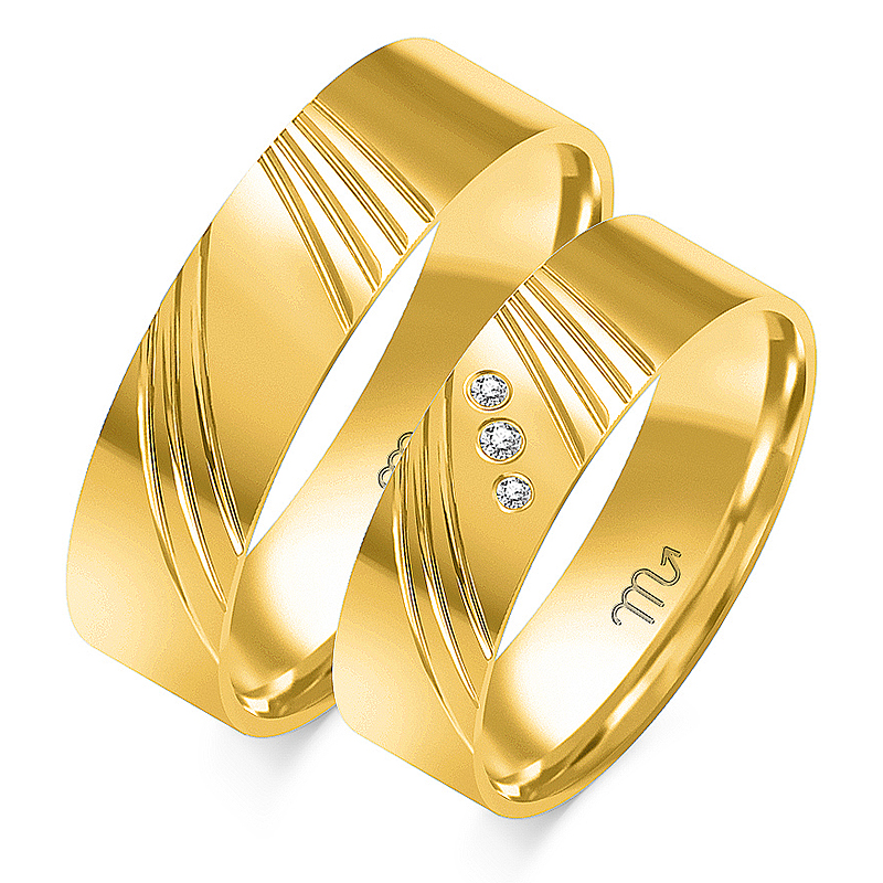 Abielusõrmused O239