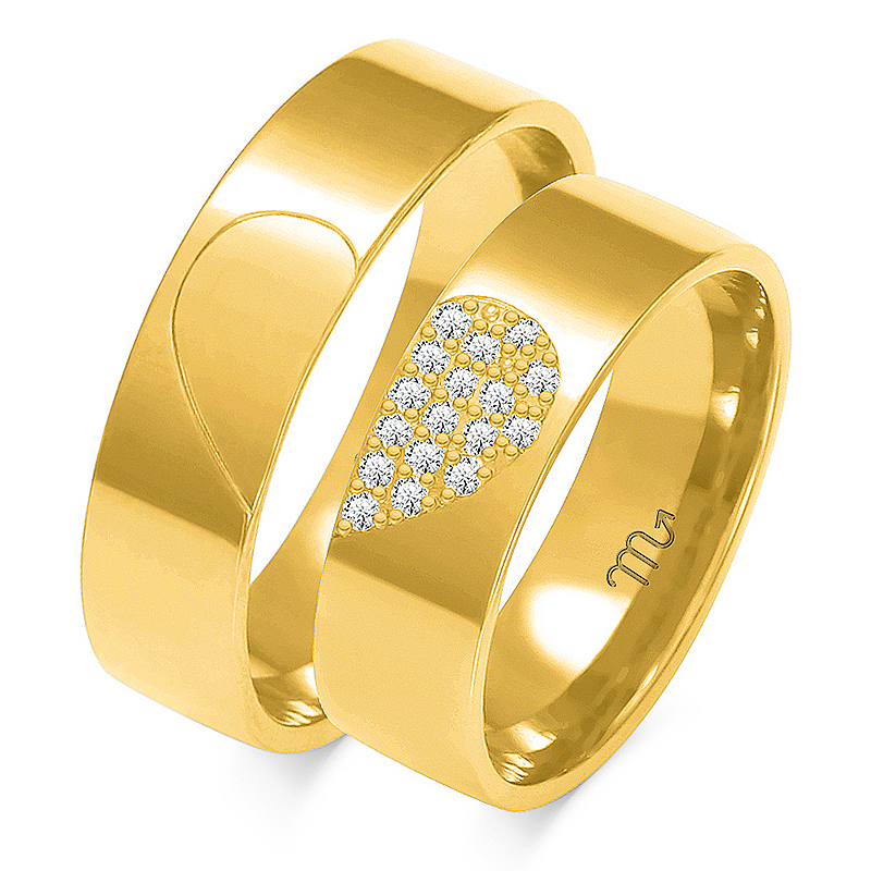 Abielusõrmused O-242