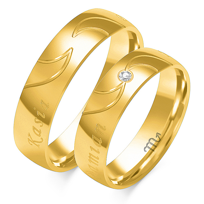 Abielusõrmused O-253