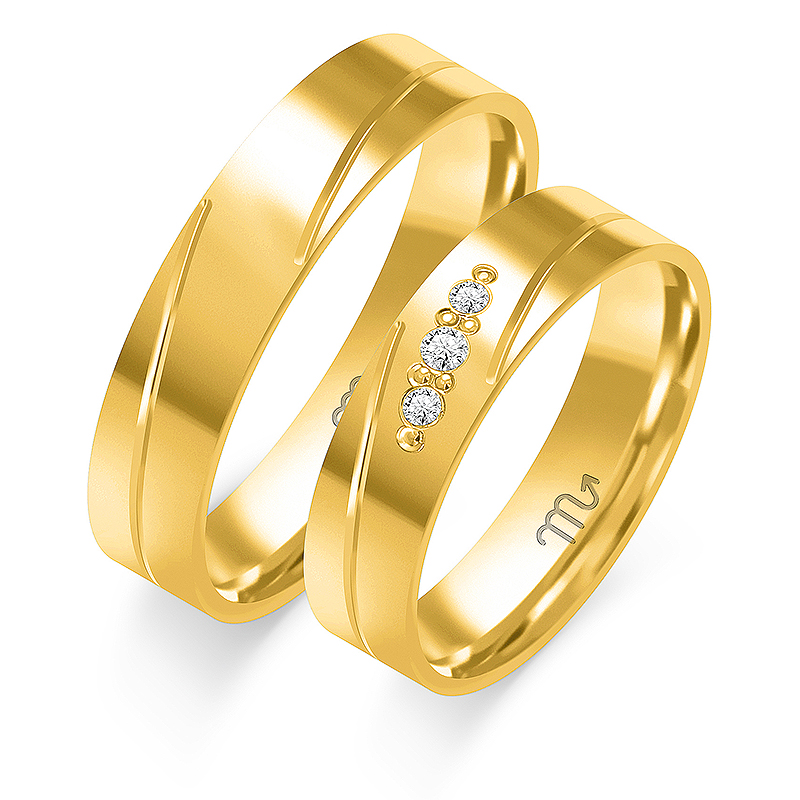 Abielusõrmused O323