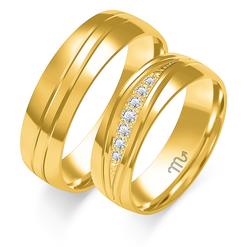 Abielusõrmused O-324