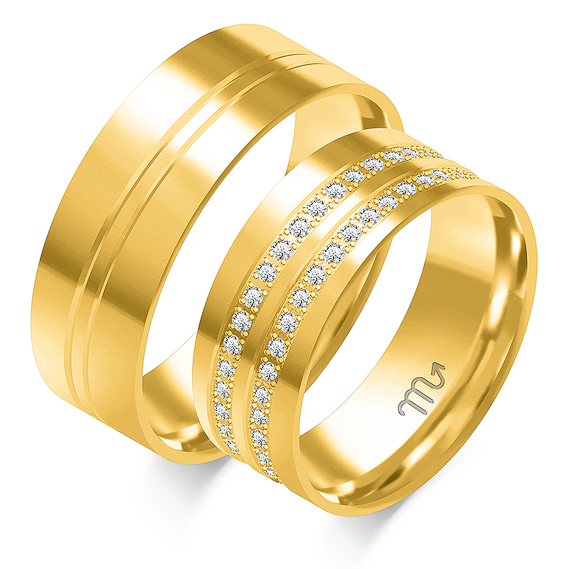 Abielusõrmused O-329