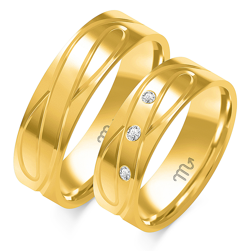 Abielusõrmused O-332