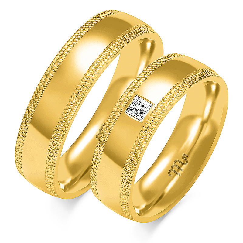 Abielusõrmused O-334