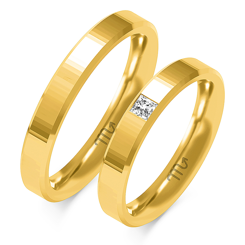 Abielusõrmused O-345