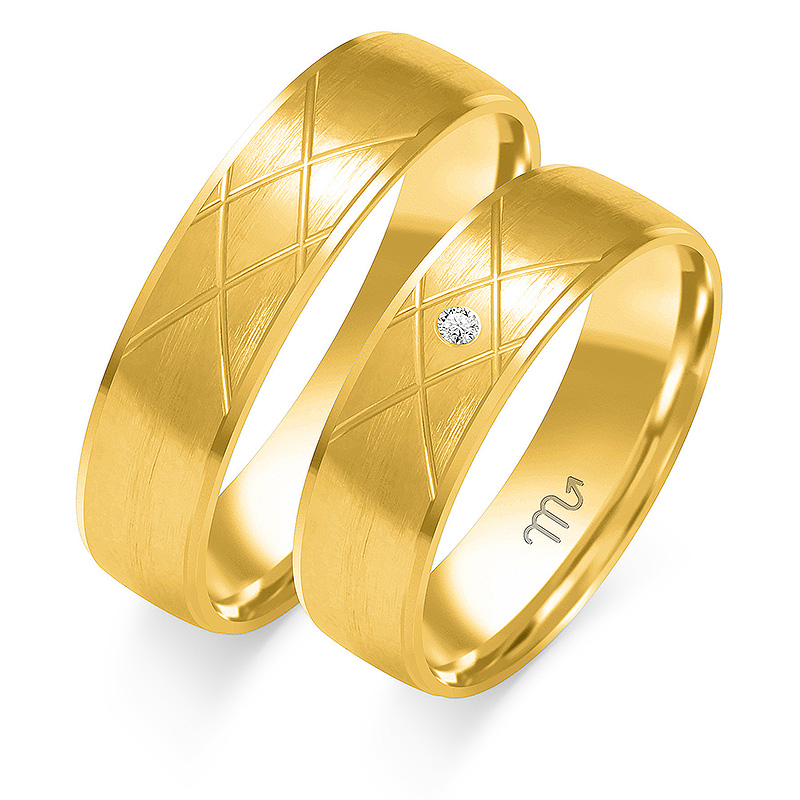 Abielusõrmused O-75