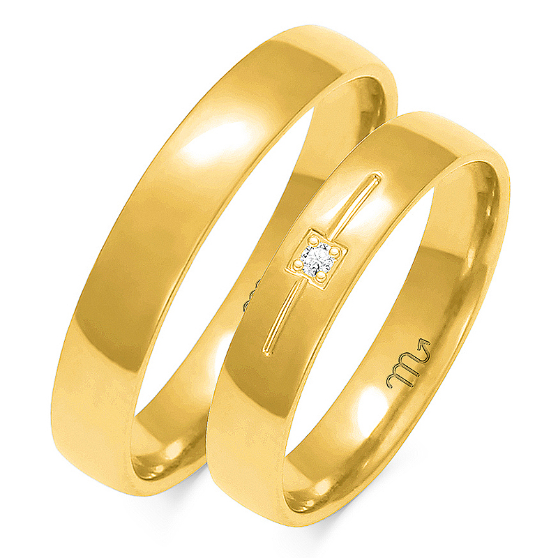 Abielusõrmused mudel O-93