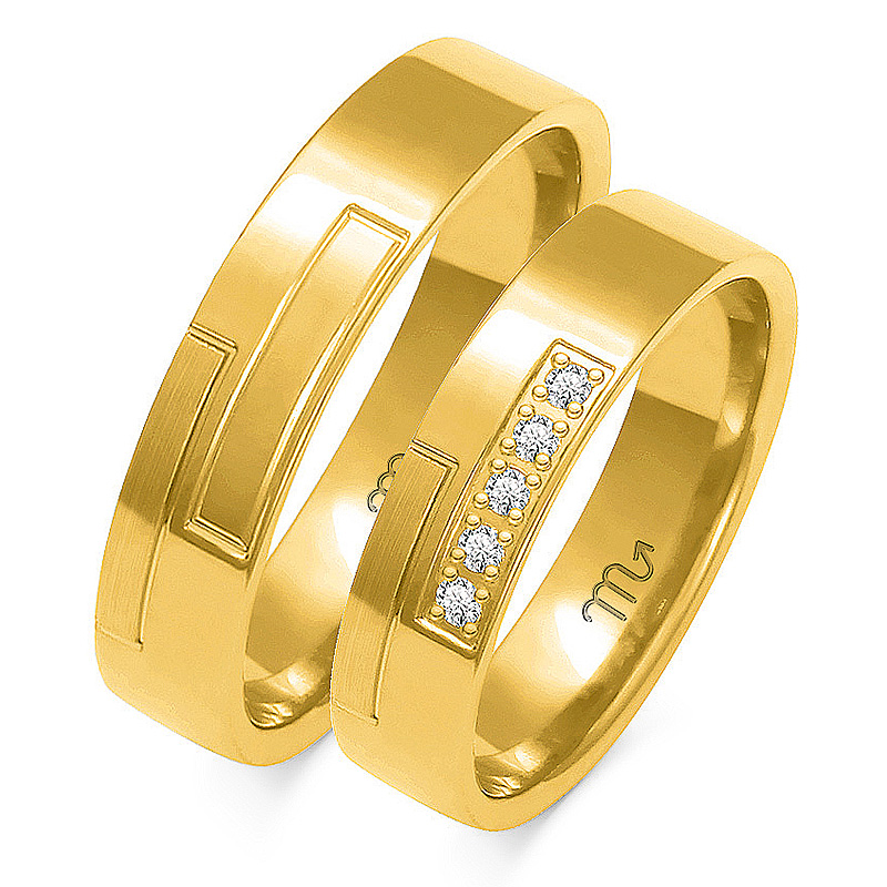 Abielusõrmused mudel OE-184